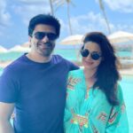 Neelam Kothari Instagram - Happy happy birthday husband @samirsoni123 ❤️❤️🎂🎂🥂🎉 love u loads.