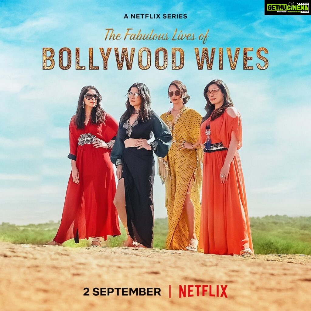 Neelam Kothari Instagram - We’re back to give you a glimpse of how we slay every day! Who else is ready to step into the inner circle of gossip and glam?! Watch the Fabulous Lives of Bollywood Wives S2 on Sept 2nd, only on Netflix! @seemakiransajdeh @maheepkapoor @bhavanapandey @karanjohar @apoorva1972 @aneeshabaig @uttam.domale @dharmaticent @netflix_in