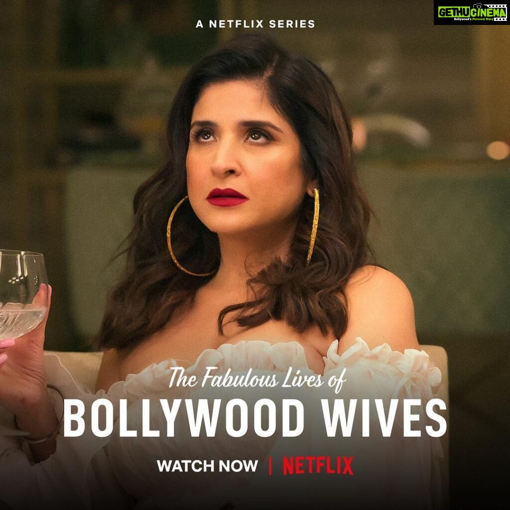 Neelam Kothari Instagram - Stepping into the weekend all GLAMMED UP to join you all, in binge-watching the new season of #FLOBW this weekend! streaming only on @netflix_in! Streaming Now!!!