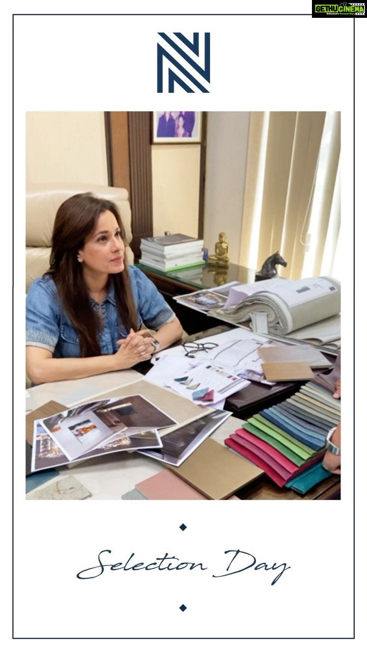 Neelam Kothari Instagram - Whether it’s designing a piece of jewellery or designing spaces, nothing compares to the thrill of seeing your creation come alive! So excited to be working on a new project.. which is going to be FABULOUS all the way! 💯 #happyhomes #residences #LINKBNK #InteriorDesigner #Selectionday #Luxurydesigns #Luxuryinteriors #Luxuryhomes #NeelamKothariSoni #TheBNKgroup