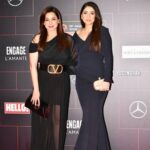 Neelam Kothari Instagram - Hello hello… A fun night out with my girls @bhavanapandey @maheepkapoor missed you @seemakhan76 . Outfit @ramonanaarang ❤️