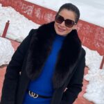 Neelam Kothari Instagram - Heaven on earth❤️ #kashmir #gulmargwinterfestival #indianarmy #jaihind GULMARG-Kashmir