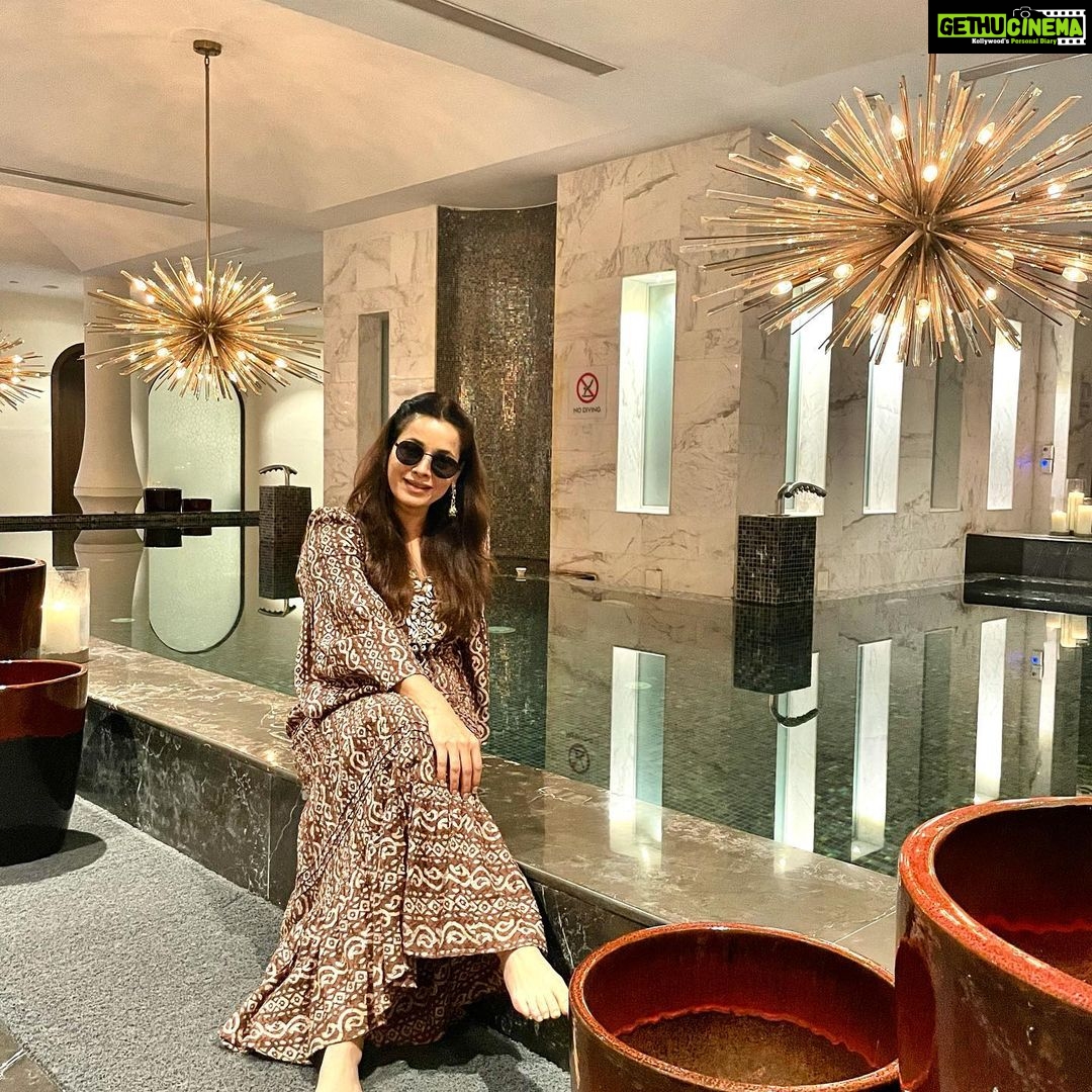 Neelam Kothari Instagram - No better way to spend your birthday… pampering yourself at the spa! Things that make you go hmmmmmmm..❤️ . . . @w_goa @tanveerkwatra @rupalidean @sohrababa @awayspagoa . #wgoa #whotels #wescapes #bonvoy #awayspagoa #awayspa W GOA