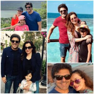 Neelam Kothari Instagram - Happy birthday husband @samirsoni123. You complete me ❤️🌈💝