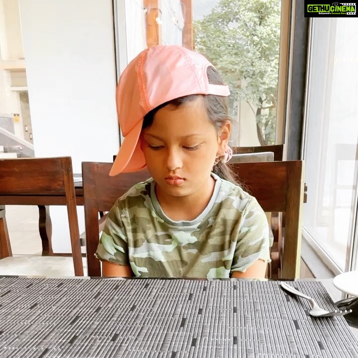 Neelam Kothari Instagram - When your little one is fed up of mama clicking photos 😂😂❤️❤️😘😘 #babygirl #mylittlegirl #daughtersarethebest #blessed Atmantan