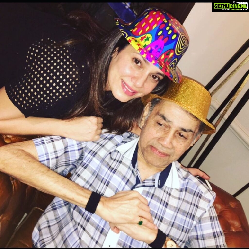 Neelam Kothari Instagram - My daddy ❤️ more strength to you! #happyfathersday love you.. ❤️