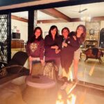 Neelam Kothari Instagram - A perfect weekend with the girls ❤️ Thank you Ravs 😘 @officialraveenatandon @anitaloomba77 @monicaawadhwani