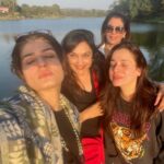 Neelam Kothari Instagram - A perfect weekend with the girls ❤️ Thank you Ravs 😘 @officialraveenatandon @anitaloomba77 @monicaawadhwani