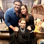 Neelam Kothari Instagram - Happy birthday Shobha auntie @shobha9168. With some of my all time favourites ❤️❤️ @samirsoni123 @ektarkapoor @shabskofficial @neetu54