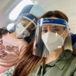 Neelam Kothari Instagram - Excited to go on our first family vacation post-lockdown and super happy to choose @indigo.6e as they have all safety precautions in place. @rupalidean #LeanCleanFlyingMachine #FlyAgain #LetsIndiGo