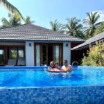 Neelam Kothari Instagram - Happy Valentine’s Day.. ❤️🌈. @lilybeachresortmaldives thank you for making it so special. . . @rupalidean . #lilybeach #lilybeachresortmaldives #vacation #valentine Lily Beach Resort & Spa at Huvahendhoo, Maldives