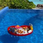 Neelam Kothari Instagram - Happy Valentine’s Day.. ❤️🌈. @lilybeachresortmaldives thank you for making it so special. . . @rupalidean . #lilybeach #lilybeachresortmaldives #vacation #valentine Lily Beach Resort & Spa at Huvahendhoo, Maldives