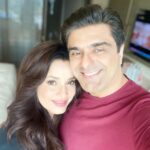 Neelam Kothari Instagram - Made in Heaven! 💖 😁😁 @samirsoni123 @zoieakhtar @primevideoin @tigerbabyofficial @madeinheaventv