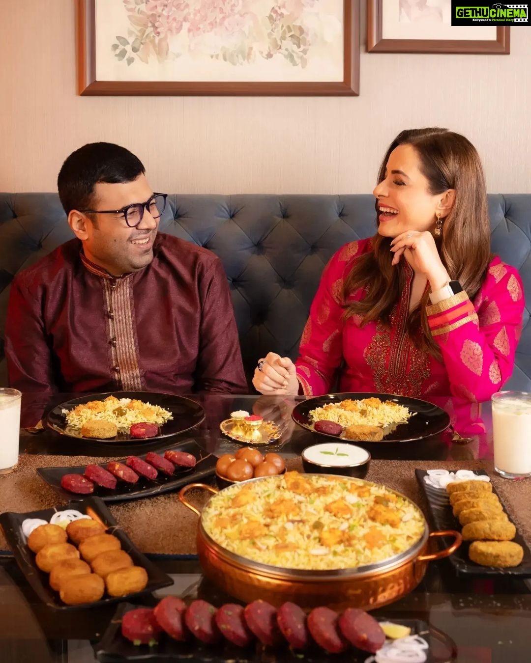 Neelam Kothari Instagram - "As Raksha Bandhan approaches, I constantly think of my dear brother Afsheen, who lives in America. Anticipating this day brings nostalgia and a yearning for his presence, despite the miles between us. Then there's Bhavik—my chosen brother. Not by blood, but by heart. Built on shared moments and understanding, our bond is unlike any other. In the wake of our father's passing, I grew closer to my brother, but the physical distance between us and its challenges were deeply felt. That’s when Bhavik became my anchor, offering practical advice and unwavering support. His care went beyond professional, providing indescribable comfort. With Raksha Bandhan approaching, I'm filled with gratitude towards him. Tying rakhi to Bhavik isn't just a ritual; it's a tribute to brotherhood formed purely through joys and sorrows. Afsheen might be far away, but knowing I have Bhavik brings him peace and assurance. To add delight to this occasion, Bhavik and I indulge in royal biryanis from Behrouz. Over the years, it's become our Rakhi ritual—savouring biryanis, sharing stories. And not just us, but our entire family joins us over this scrumptious spread of delicious biryanis and kebabs. As you celebrate Raksha Bandhan, consider including Behrouz in your festivities, to truly elevate the celebrations Happy Rakshabandhan!"
