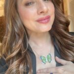 Neelam Kothari Instagram - I love my new butterfly 🦋🦋 @neelamjewelsofficial #neelamjewels #finejewels #design #nature