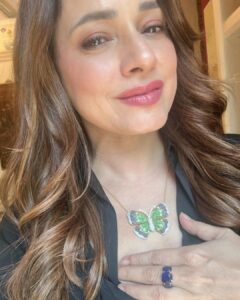 Neelam Kothari Instagram - I love my new butterfly 🦋🦋 @neelamjewelsofficial #neelamjewels #finejewels #design #nature