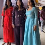 Neelima Rani Instagram - Beautiful Neelima... ❤️‍🔥✨ At #vazhvuthodangumidamneedanae Pressmeet..! @neelimaesai #neelima #neelimarani #wikkitalks #wikkitalksreels Kamala Cinemas