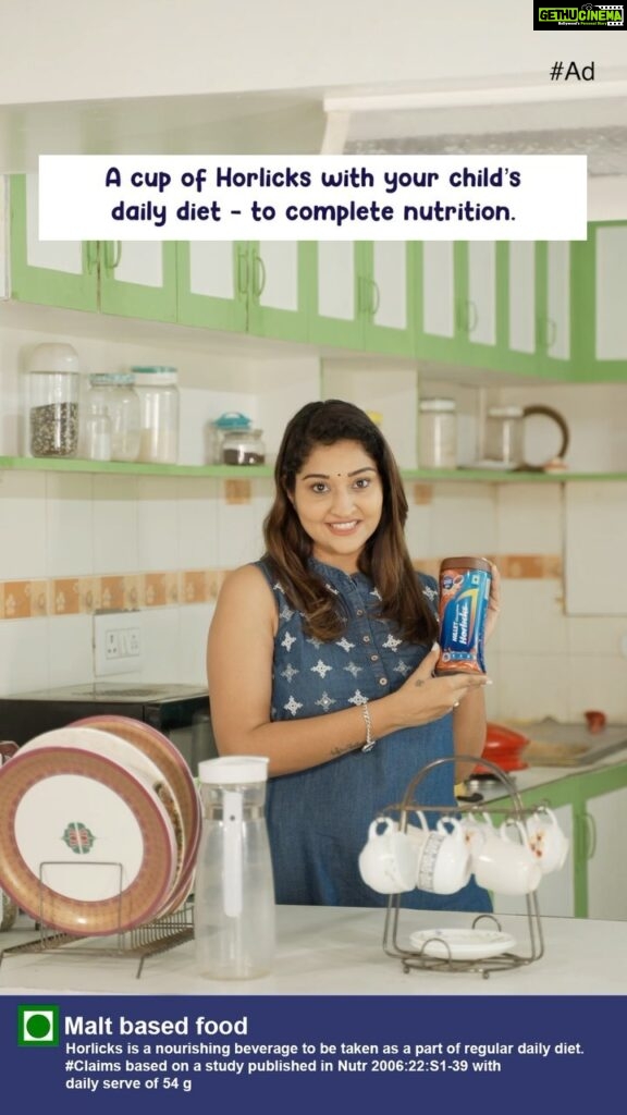Neelima Rani Instagram - Tame the kitchen chaos by substituting the long process of preparing millet meals with a warm glass of Millets Chocolate Horlicks like me! 🍫🥣 Aditi simply loves the chocolaty bliss, and that’s how the nutritious millets smoothly blended into her favorite drink. To all the moms juggling between time, nutrition, and the fussy eating habits of their little ones, the magical potion is here! 👏 ❣ It’s time for parenting wins, and bidding goodbye to elaborate WhatsApp University recipes. I say, bring on the convenience coupled with nutrition today, with the Millets Chocolate Horlicks! 🥳💪🏆 #MilletsChocolateHorlicks #PalaiyaUttaccattinPutiyaTaste #HorlicksHack #GoodbyeGrainGrinding #BalancedNutrition #SmilesWithHorlicks #MilletsMadeFun #MilletNutrition #HassleFreePreparation #yummyfortummy