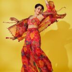 Neeraja Kona Instagram - Lavanya 🦋 @itsmelavanya Outfit @taavareclothing Earrings @kalon_artjewellery Asst stylist@manogna_gollapudi Photographer @eshaangirri