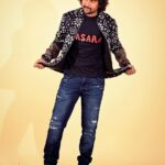 Neeraja Kona Instagram - 🕺🏼 @nameisnani In custom @theikatstory Pics @sridharchadalawada #Dasara Mumbai - मुंबई
