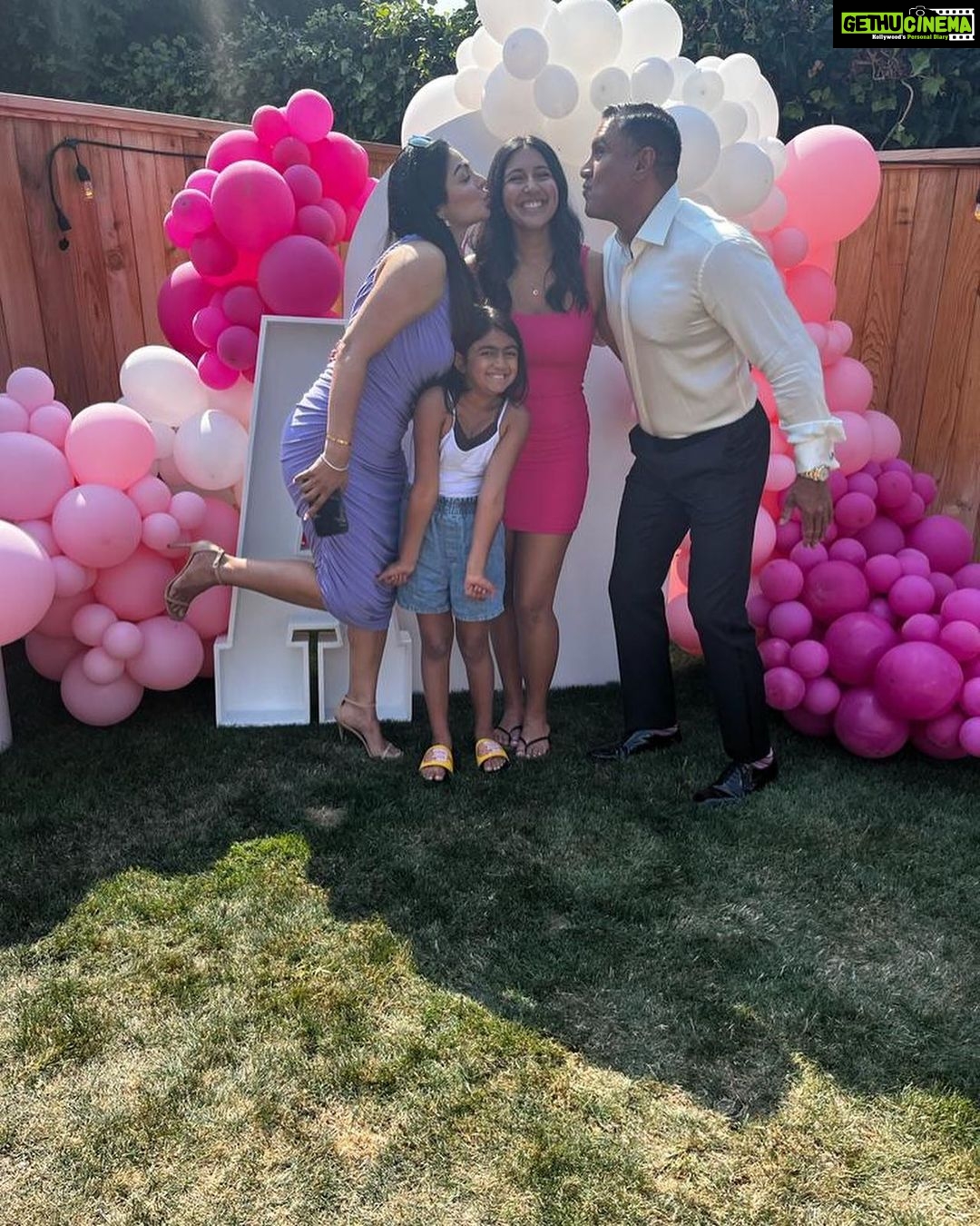 Neeru Bajwa Instagram - To my beautiful, strong , intelligent kind @alyssa.aulik , we are so proud of you❤️ thank for sharing your special day with me💕 #gogirl, your journey begins…. So excited for you. @vanmysteryman05 @dainy56 love you ❤️ #bobaulik #tristan ❤️🤗