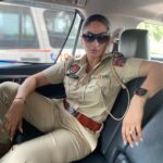 Neeru Bajwa Instagram – Prem Kaur 🚨 #buhebariyan book karlo ticketa ❤️💥 #punjabpolice
#bikerally #chandigarh