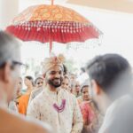 Neetha Ashok Instagram - Blessings 🥰 Bride & groom’s Costume designed, conceptualised & styled by @arulaa_by_rashmianooprao Mua by @piya.artistry Brides and grooms jewellery by @beadedtreasuresjewelry Pc @pixel_stream Bridal mehendi by @mehendistoriesbykiran Nails by @flamingonailsindia #married #justmarried #happytears #tearsworthymoment #bridesofbangalore #brides #southindianbrides #southindianweddings #indianwedding #indianbride #southindianjewellery #wedding #bridalmakeup #bridesofindia #southfashionstyle #silksaree #kanchipuramsaree #bridesofhydrabad #bridaljewellery #templejewellery #weddingphotography #sareelove #bridal #southindianfashion #bridalwear #makeup