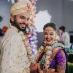 Neetha Ashok Instagram – Blessings 🥰

Bride & groom’s Costume designed, conceptualised & styled by @arulaa_by_rashmianooprao 
Mua by @piya.artistry 
Brides and grooms jewellery by @beadedtreasuresjewelry 
Pc @pixel_stream 
Bridal mehendi by @mehendistoriesbykiran 
Nails by @flamingonailsindia 

#married #justmarried #happytears #tearsworthymoment #bridesofbangalore #brides #southindianbrides #southindianweddings #indianwedding #indianbride #southindianjewellery #wedding #bridalmakeup #bridesofindia #southfashionstyle #silksaree #kanchipuramsaree #bridesofhydrabad #bridaljewellery #templejewellery #weddingphotography #sareelove #bridal #southindianfashion #bridalwear #makeup