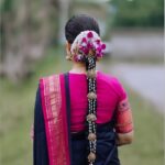 Neetha Ashok Instagram - 🙈Just going with the trend of GRWM photos 😂 for my wedding! (Couldn’t think of a caption😂) Blouse by @rishi_designs11 Mua @piya.artistry Video credit @pixel_stream Hair accessories @beadedtreasuresjewelry Bridal mehendi by @mehendistoriesbykiran Nails by @flamingonailsindia #bridesofbangalore #brides #southindianbrides #southindianweddings #indianwedding #indianbride #southindianjewellery #wedding #bridalmakeup #bridesofindia #southfashionstyle #silksaree #kanchipuramsaree #bridesofhydrabad #bridaljewellery #templejewellery #weddingphotography #sareelove #bridal #southindianfashion #bridalwear #makeup #married #justmarried #happytears #tearsworthymoment