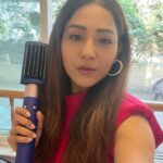 Neeti Mohan Instagram - Mother’s Day month has begun and so have the gifts❤️ Being a mother is a beautiful feeling and so is having a good hair day 🥰 I count on my Dyson Airwrap to save the day for me, it’s as good as a salon at home! #DysonIndia#DysonAirwrap#DysonHair#gifted