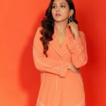 Neeti Mohan Instagram – Citrus Vibes 🍊🧡