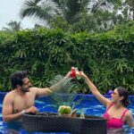 Neeti Mohan Instagram - Cheers to 4 years of togetherness @nihaarpandya ❤️ Fortunate to have found you my soulmate! Loving making memories with you each day ♾️ #HappyAnniversary