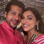 Neeti Mohan Instagram - Cheers to 4 years of togetherness @nihaarpandya ❤️ Fortunate to have found you my soulmate! Loving making memories with you each day ♾️ #HappyAnniversary