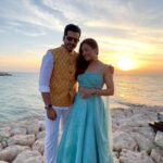 Neeti Mohan Instagram - Cheers to 4 years of togetherness @nihaarpandya ❤️ Fortunate to have found you my soulmate! Loving making memories with you each day ♾️ #HappyAnniversary