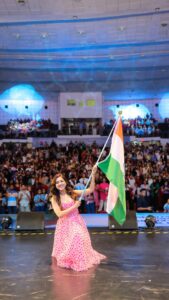 Neeti Mohan Instagram - Music is beyond language and country. It is to heal, bring hearts and people together! 

I’m so happy to be the choosen one to have performed at the prestigious event of 50 years of India-Korea diplomatic relations. 

#StayWithMe from the OST of #Goblin sung by #Chanyeol #Punch is all feels. Ufff! Loved covering this track 🫶🏻 @real__pcy @kcc_india_ 

🎸 @denzil.mathias 
🔊 @mishraontherun 
📺 @desigulab 
🌹 @hellyvasavada #iykyk 
🐯 @amit_thosar 

🎥 @theskyfilms @panda.films_

👗 @lirika.matoshi @theluxeandyou
Earrings - @vintage_velvet_ 
Styled by - @shreyandurjastyle
HMU @ritickasjalan

#kpop #NeetiMohan