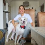 Neha Bhasin Instagram – Look at my boy ‘Whitey’ he has come such a long way from being a trauma rescue dog to a healthy, happy, secure, well fed bacha.
God bless him, my heart is so full right now looking at him so confident rocking his bow🥹

#mybaby