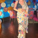 Neha Bhasin Instagram - Rumi - true freedom comes to those who have escaped the questions of freewill and fate mindfulness Wearing @eshaamiin1 @eshaamiinlabel1 Hair @aliyashaik28 #nehabhasin