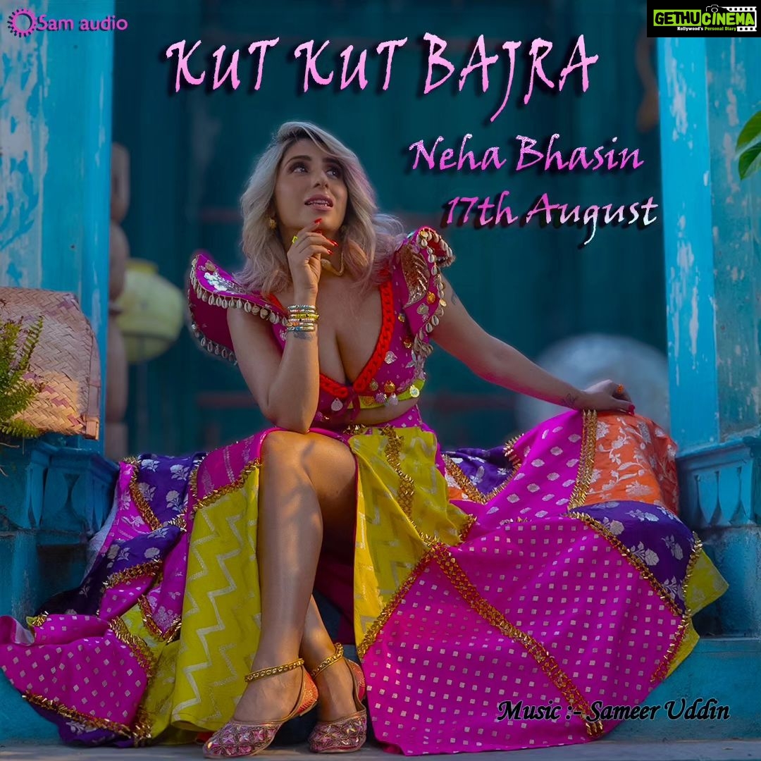 Neha Bhasin Instagram - 'Kut Kut Bajra' Releasing 17th August. Stay tuned! . . @zookthespook @5am.audio @kabulbukhari @dixshant_kala @prashant_dandekar_ @saurabh_prajapati24 @kathakrockers @bhasinrashi @kumar1sharma . . #nehabhasin #kutkutbajra #sameeruddin #punjabisong #punjabifolk #newsong #poster #5amaudio