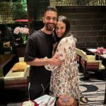 Neha Dhupia Instagram - Thank you for the birthday love …. Itna zyaada pyar diya ki dil aur bhi bada ho gaya … best birthday wish ♥️♥️♥️ Cherished every bit of my day and enjoyed the joy n beauty of doing absolutely nothing…. Spent the day with family and Our planner for the day @angadbedi sprung many pleasant surprises and followed the #lowkey theme to the tee … we are cake 🎂, yes lots of it … bus aaj se phir diet shuru !!! 😂😍❤️