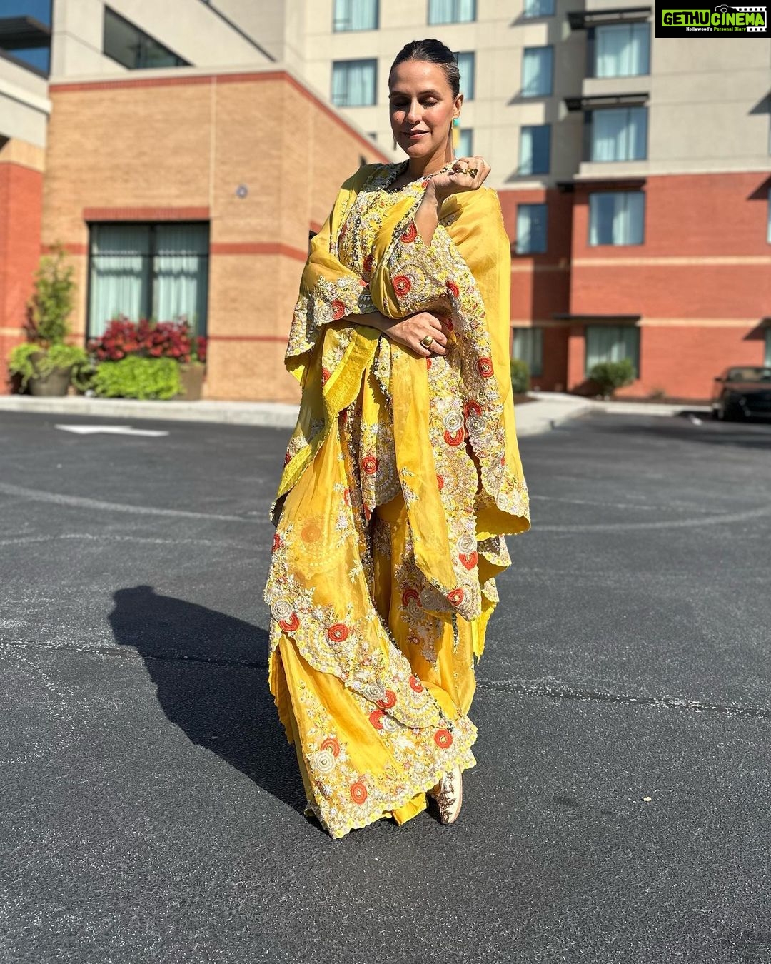 Neha Dhupia Instagram - My 72 hours in #Atlanta πΊπΈ β¦ was fun while it lasted! Now fighting Jet lag βοΈ β¦ π€ #kbye