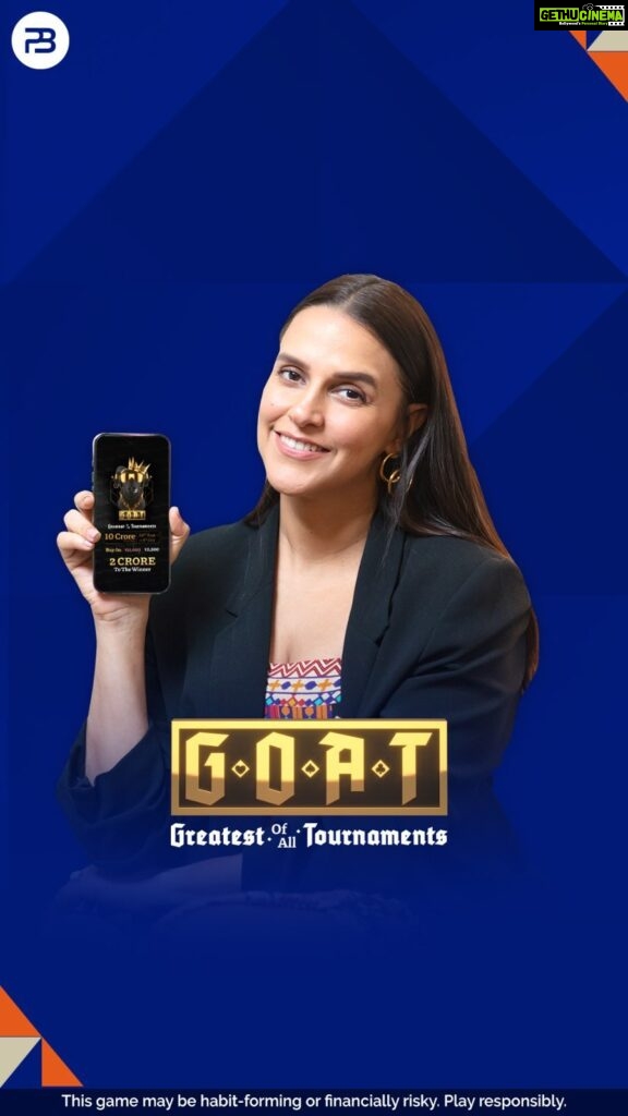 Neha Dhupia Instagram - When Life Gives you Chips, Go multiply it! All you gotta do is head to my bio, click on the link and seamlessly register yourself for G.O.A.T. The greatest of all tournaments with a guaranteed prize pool of 10 CRORE Rupees. The first, second and third place finishers get 2 CRORE and 1 CRORE and 50 LAC in prize money respectively that too with only half the buy-in of the last Edition of GOAT which is just Rs.5500 this time. Hurry Up and Register Now! #Poker #Baazigar #SkillGame #GOAT #PokerIsASport #YouHoldTheCards