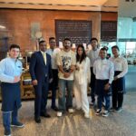 Neha Dhupia Instagram - It’s jus wonderful to know that you can build a special bond with a place in a different country that makes you feel so warm and welcomed. Thank you Intercontinental Festival City Dubai for us making us feel at home and treating us like your own. We are coming back for more and for sure ♥️😍🧿 🏡. @intercondfc @oneaboveglobal you guys are the best! We love seeing the world thru ur eyes …♥️☀️✈️