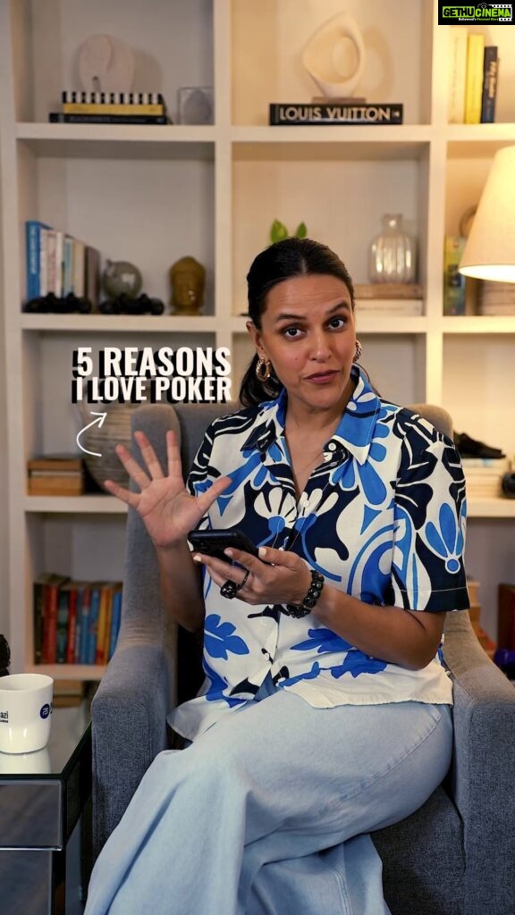 Neha Dhupia Instagram - These are just 5 out of many reasons why I love playing poker! And the All-in and Fold variant of poker just keeps me going everyday! I believe people who play poker are really cool, comment and tell me if you think the same! . . . . #Pokerista #PokerWisdom #PokerStrategy #PokerChampion #PokerGlam #PokerMastermind #PokerBuddy #PokerQueen
