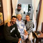 Neha Dhupia Instagram - Our weekend that was … road trips .. somewhere between the showers and being showered with love 💗 #friends #roadtrip #monsoon #lonavala #summer #family #friendslikefamily @simarkohli13 @life_of_a_restauranteur_ab @angadbedi @mehrdhupiabedi @guriqdhupiabedi