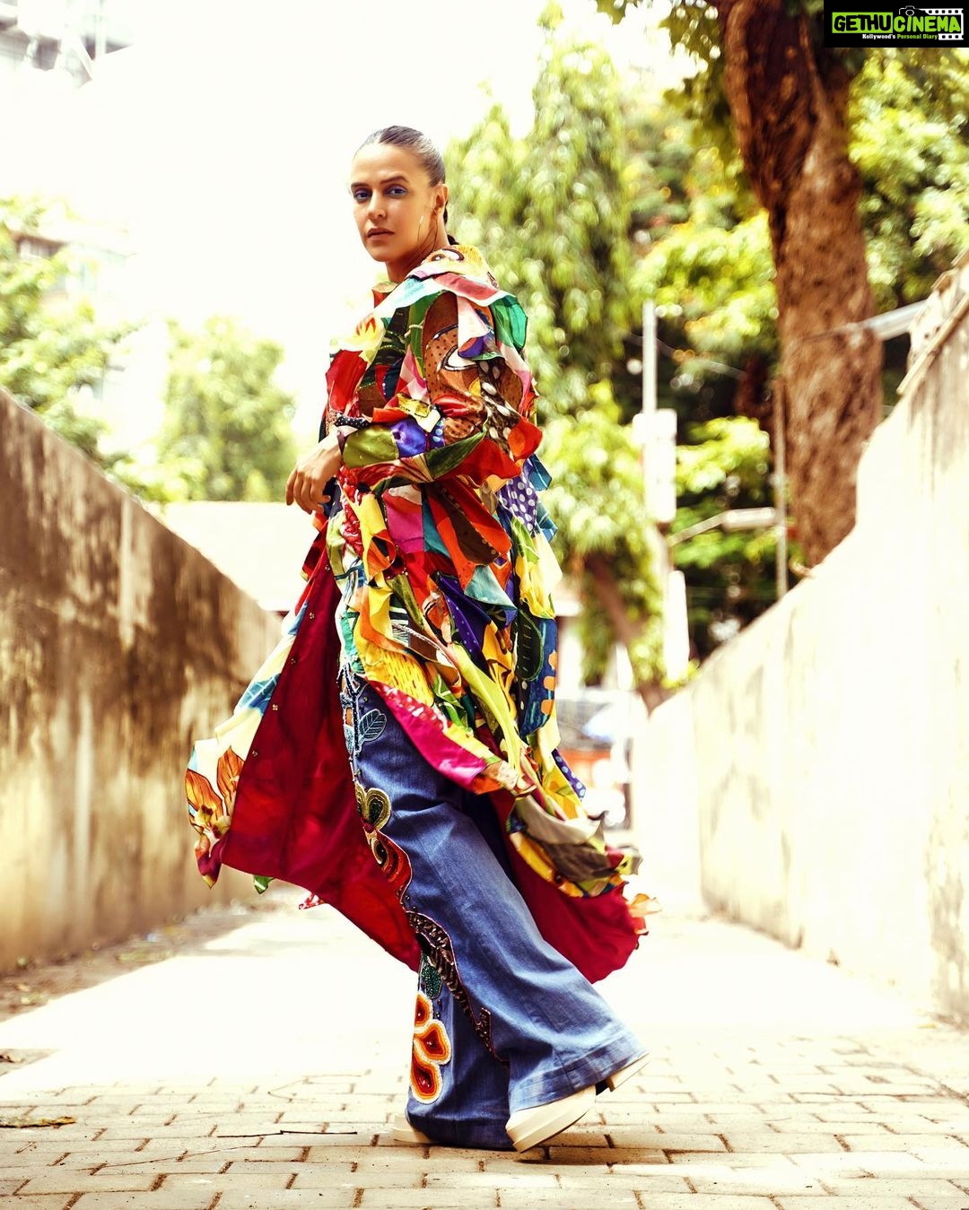 Neha Dhupia Instagram - Love everywhere 🌈♥️ . . . . . . . . . @bobocalcutta @nezo.in @ayeshakhanna20 @mitavaswani @hmua_soniyamodi @kapilcharaniya @whimsicalfantasy