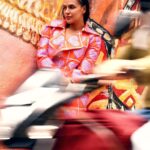 Neha Dhupia Instagram - Hearts ❤️ everywhere 🌈… . . . . . . . . @mayyurgirotracouture 🧥 @ayeshakhanna20 @mitavaswani @hmua_soniyamodi @kapilcharaniya @whimsicalfantasy