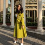 Neha Dhupia Instagram - Glowing green ☘️ …. #dehidiaries Congratulations my fav crew @onefridayworld on the opening of a mega store … happy shopping people at mall of india . . . . @diva_rose21 @karanrai001 @kiran_chhetri92 @dgphotoworks @shahinmannan @elevate_promotions @onefridayworld