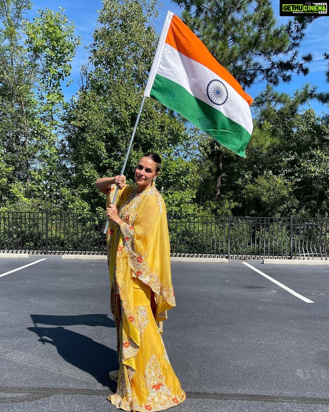 Neha Dhupia Instagram - #happyindependenceday #jaihind 🇮🇳