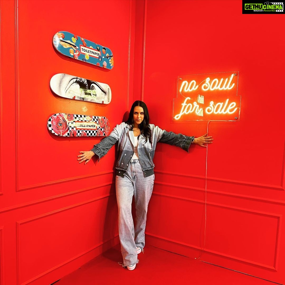 Neha Dhupia Instagram - The writing is on the wall … 🙋♀️ Which one are you??
