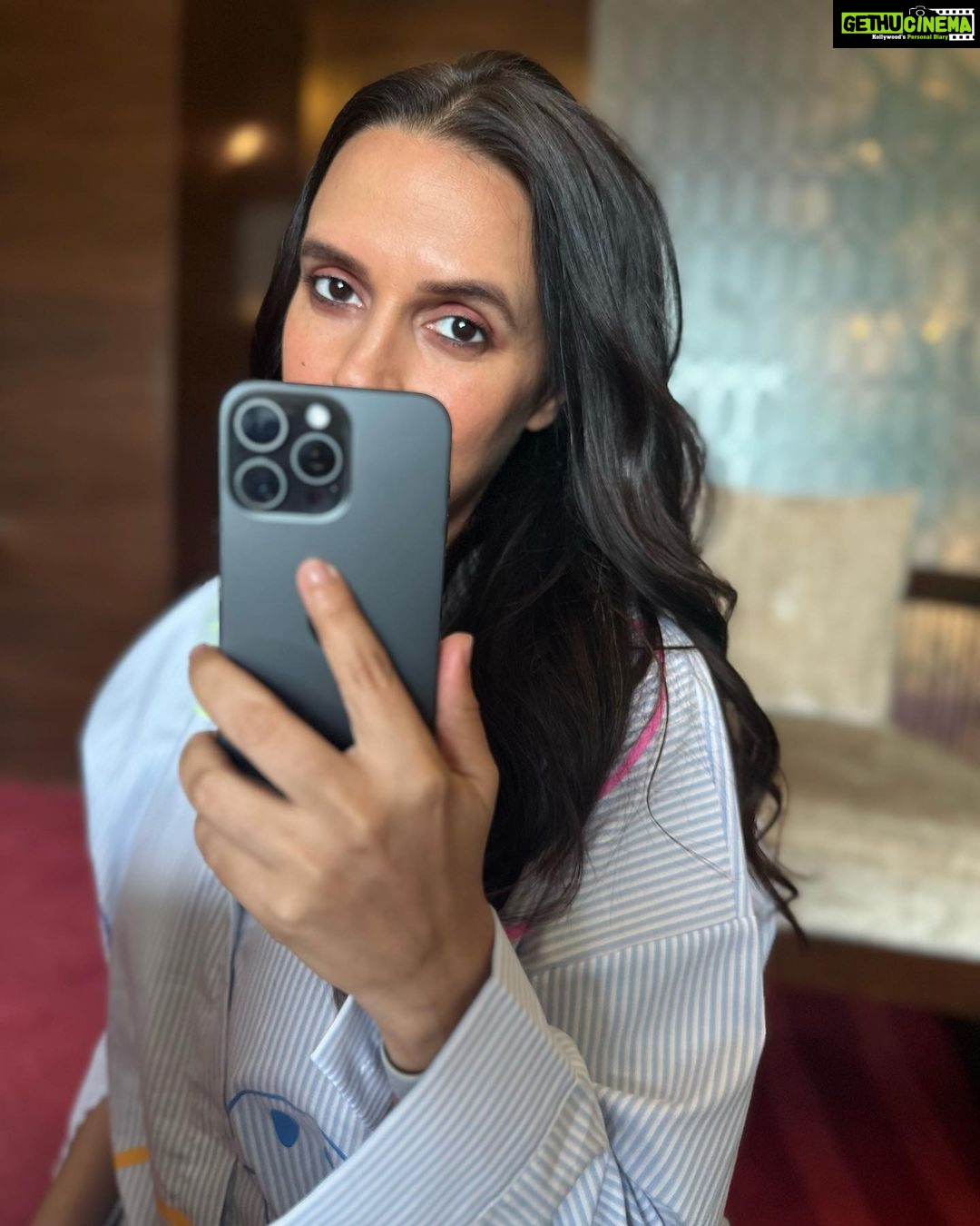 Neha Dhupia Instagram - Excitement level is #promax 😍😍😍#15promax #apple15promax #apple